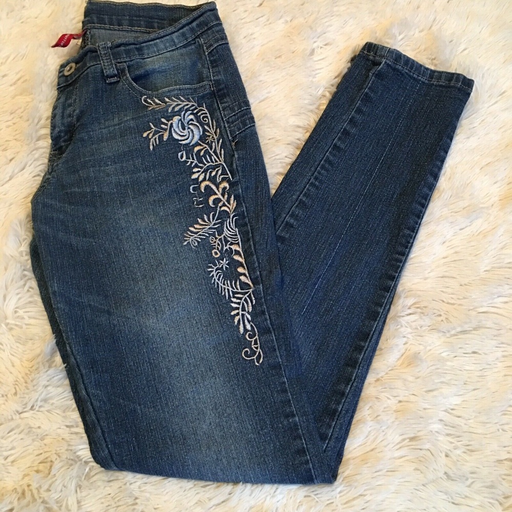 BE GIRL Butt Lifter Embroidered Skinny Stretch 5/6